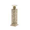 Mindy Brownes Woven Metal Floor Candle Holder - Small MW008